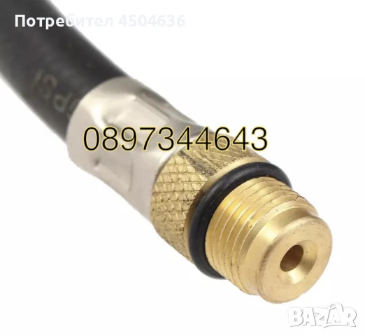 Комплет за измерване компресия на бензинов двигател 8части, снимка 5 - Други инструменти - 51428240