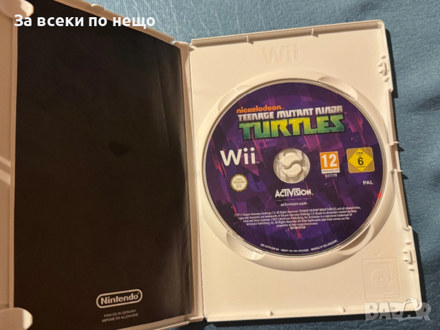 Игра за Nintendo wii Nickelodeon Teenage Mutant Ninja Turtles TMNT , снимка 4 - Игри за Nintendo - 53036928