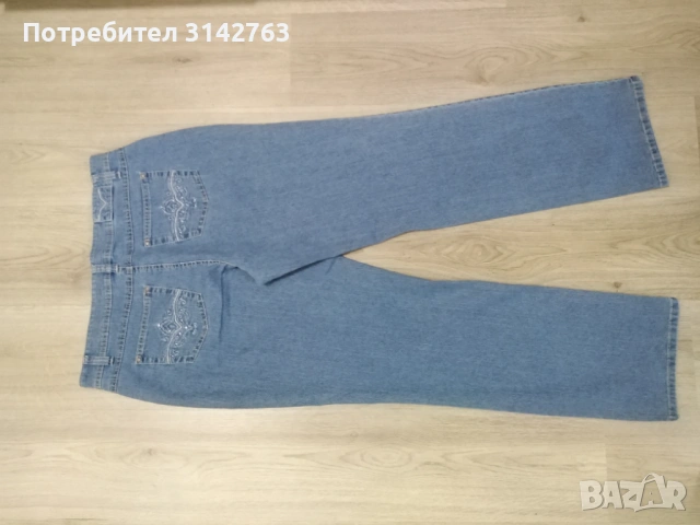 Нови дънки, прав широк крачол. Размер XXL, снимка 2 - Дънки - 53461682