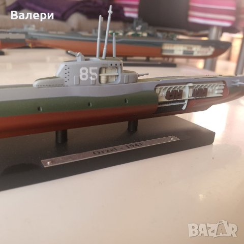 Стари Макети Подводници , снимка 18 - Антикварни и старинни предмети - 40749476