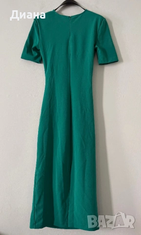 Зелена рокля Zara, снимка 9 - Рокли - 53352088