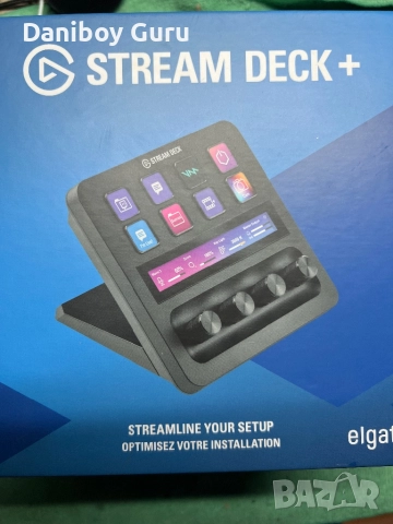Elgato Stream Deck +, аудио миксер, продуцентска конзола и студиен контролер за създатели, снимка 14 - Друга електроника - 52407821