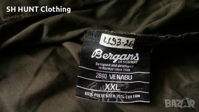 Bergans of NORWAY VENABU Jacket размер XXL за лов риболов туризъм яке със здрава материя - 589, снимка 17 - Якета - 43051506