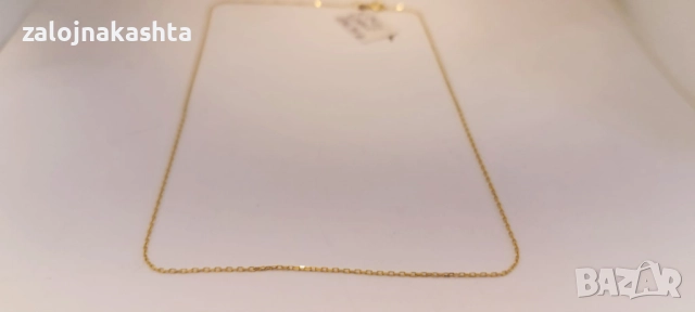 Нов -Златен синджир-1,04гр/14кр, снимка 5 - Колиета, медальони, синджири - 52648575