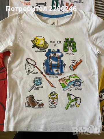 Лот детски тениски 116, снимка 2 - Детски тениски и потници - 50940969