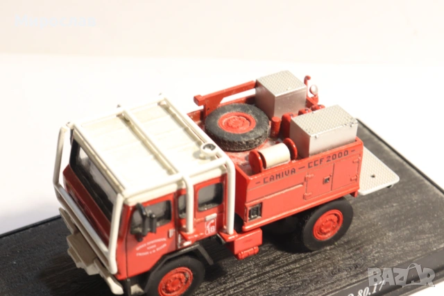 1:64 DEL PRADO??? IVECO ПОЖАРНА КОЛИЧКА ИГРАЧКА МОДЕЛ КАМИОН, снимка 6 - Колекции - 53338995
