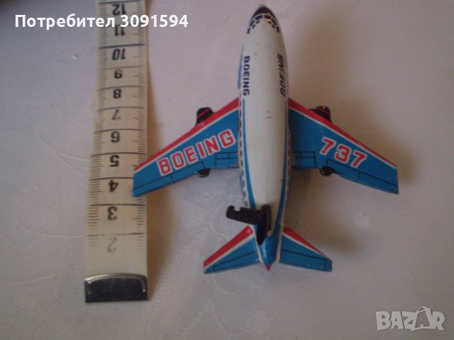 Малък Японски самолет метал БОЕИН6 играчка, снимка 7 - Други ценни предмети - 38992526