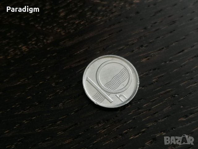 Монета - Чехия - 10 халера | 1997г.