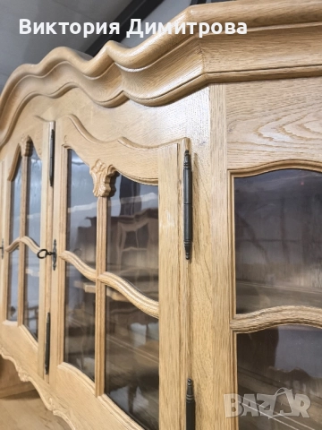 Витрина - бюфет МАСИВ, снимка 2 - Секции и витрини - 52890926