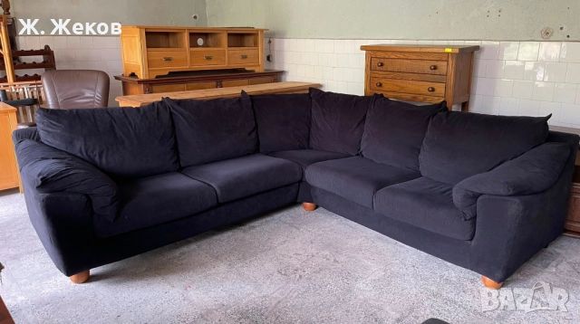Ъглов диван, снимка 2 - Дивани и мека мебел - 52736032