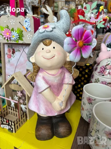 Градинска керамична декорация , снимка 3 - Градински мебели, декорация  - 49758071