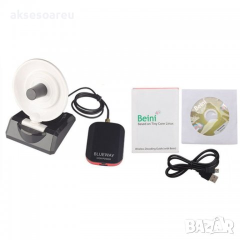 Антена крадец за интернет с висока мощност дълъг обхват 2000 mW Wifi USB адаптер чиния за компютри р, снимка 7 - Мрежови адаптери - 38404590