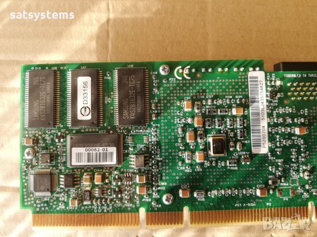 LSI Logic PCBX520A2 MegaRAID Ultra 320 PCI-X SCSI RAID Controller Card, снимка 8 - Други - 32330080