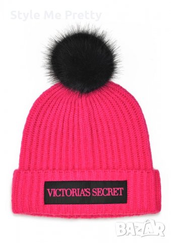 Оригинална шапка или шал Victoria’s Secret Pom Pom , снимка 5 - Шапки - 27276803