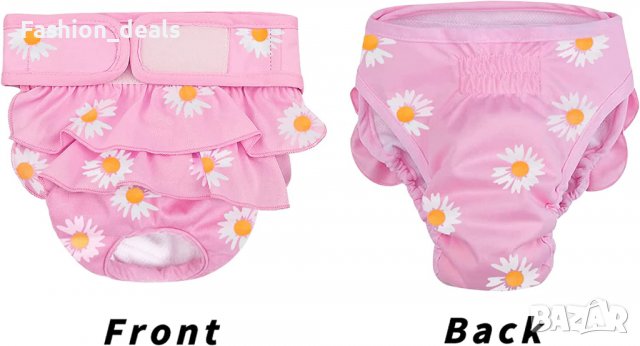 Нови хигиенни бикини за домашни любимци куче 3 броя пелени за многократна употреба, снимка 3 - За кучета - 37597787