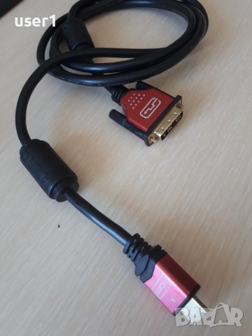 кабел HDMI към DVI