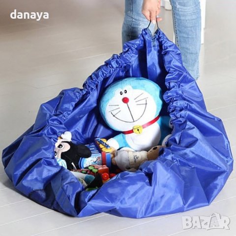 3116 Сгъваемо килимче за игра чанта органайзер за детски играчки, снимка 3 - Органайзери - 38251547