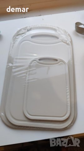 Комплект от 3 пластмасови кухненски дъски за рязане BEWOS, снимка 7 - Аксесоари за кухня - 43938982