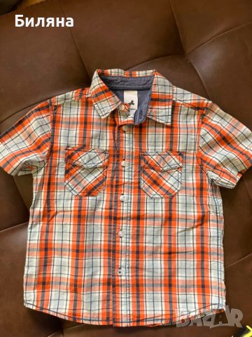 Детска риза с къс ръкав Palomino 104 см, снимка 2 - Детски ризи - 40694555