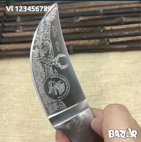 Ловен нож за дране 90х180 мм, снимка 3 - Ножове - 50687883