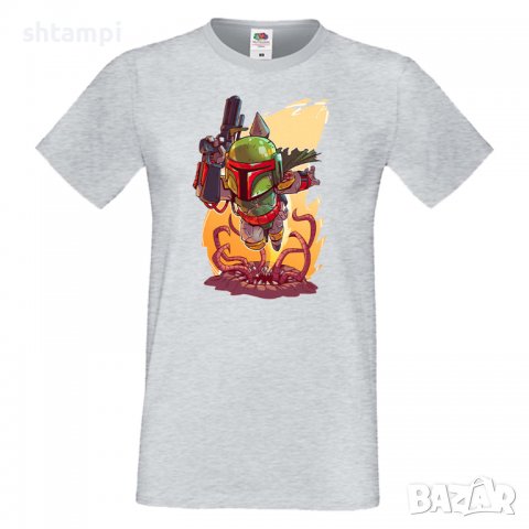 Мъжка тениска Star Wars Boba Fett Star Wars Игра,Изненада,Подарък,Геймър, , снимка 11 - Тениски - 36808597
