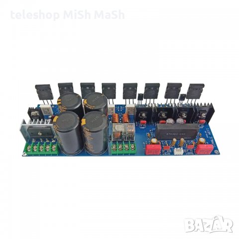 Крайно транзисторно стъпало усилвател TOSHIBA 2x200W/4om или 2х130W/8om RMS, снимка 9 - Ресийвъри, усилватели, смесителни пултове - 38192795