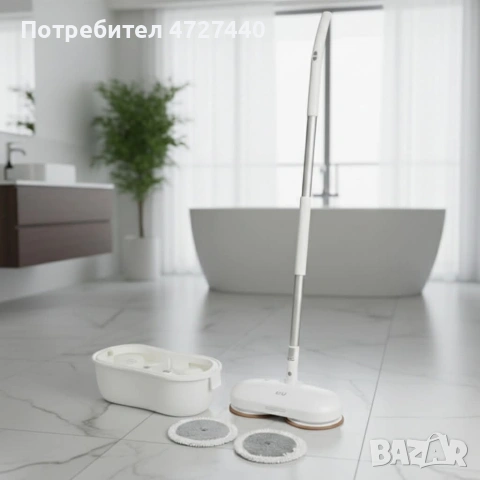 Електрически моп със спрей и центрофуга 