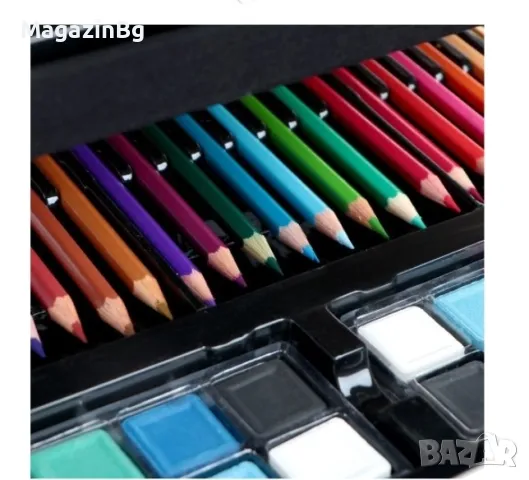 Комплект за рисуване в куфар, 158 части , снимка 6 - Рисуване и оцветяване - 49652275