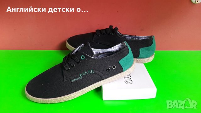 Английски детски еспадрили, снимка 2 - Детски гуменки - 28369042