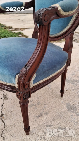 Комплект кресла и маса гръцки, снимка 5 - Дивани и мека мебел - 53354103