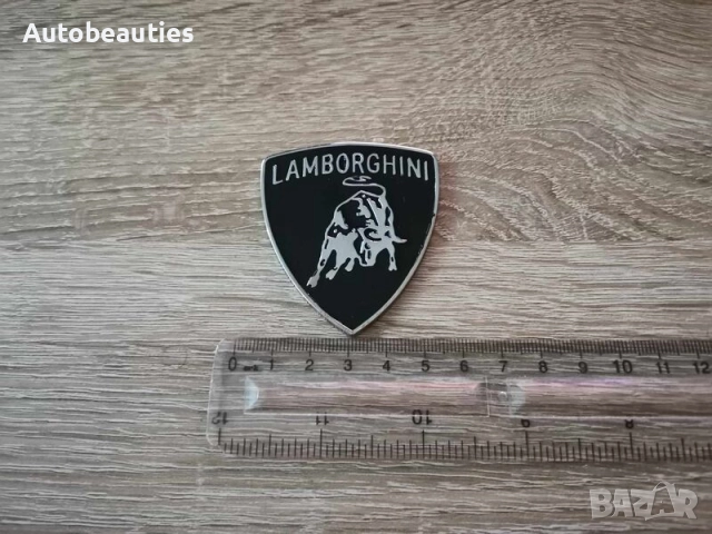 сребриста емблема Lamborghini, снимка 2 - Аксесоари и консумативи - 32052567