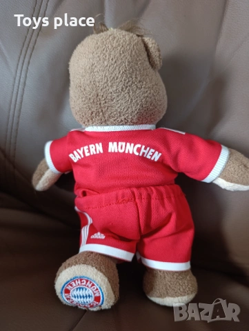 Колекционерско плюшено мече Bayern Munich Байерн Мюнхен , снимка 4 - Фен артикули - 53559849