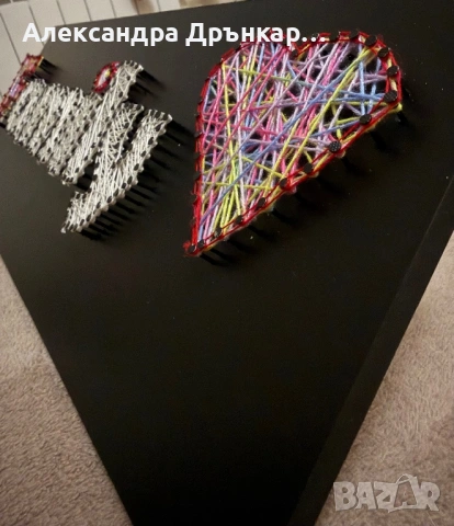 Стринг арт картина Family , снимка 3 - Декорация за дома - 53494530