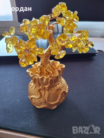 Фън Шуй златно дърво на богатството, снимка 3 - Декорация за дома - 52763595