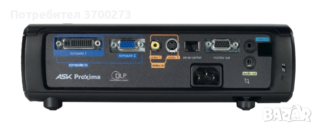Проектор InFocus in35w / ask proxima c250w, снимка 2 - Друга електроника - 51633504