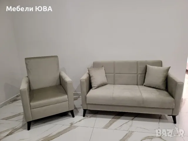 Промоция!Холова гарнитура 3+2+1, снимка 3 - Дивани и мека мебел - 48295924