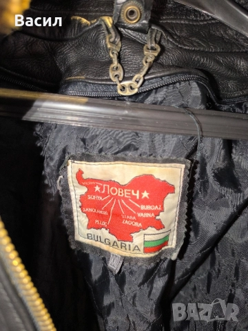 Кожено яке от естествена телешка кожа, снимка 4 - Якета - 51455368