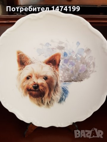 Декоративни чинии с кученца, снимка 3 - Други - 33475047