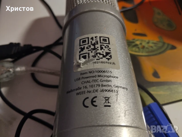 AUNA USB CONDENSER MIC, снимка 4 - Микрофони - 50447279