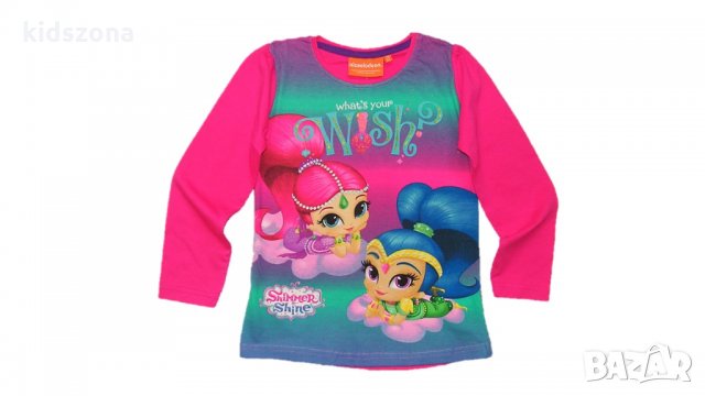 Нова цена! Детска блуза Искрица и Сияйница 3, 4, 6 и 8 г. – М1-2, снимка 2 - Детски Блузи и туники - 27234313