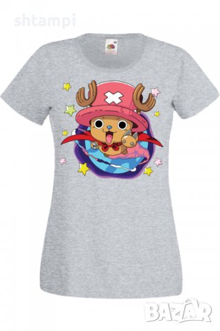 Дамска тениска One Piece Tony Tony Chopper,, снимка 5 - Тениски - 38073679