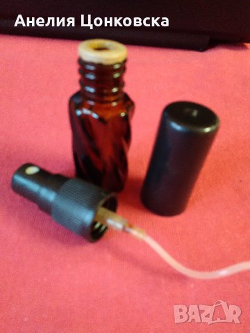 Старо шишенце за парфюм с пулверизатор, снимка 5 - Антикварни и старинни предмети - 28166198