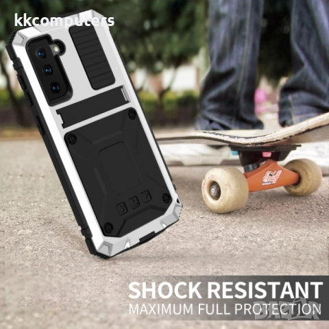 Samsung Galaxy S21 5G R-JUST Удароустойчив Калъф и Протектор, 45 лв,, снимка 6 - Калъфи, кейсове - 52818246