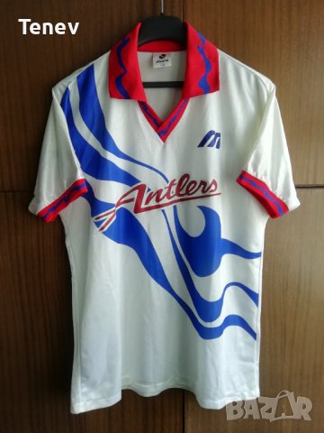 Kashima Antlers Mizuno 1993 1994 оригинална тениска фланелка Кашима Антлърс J-League 