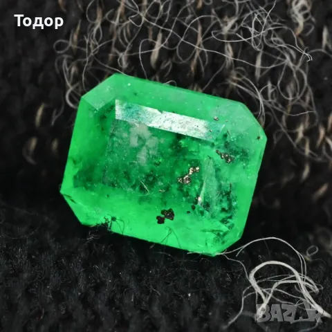 Изумруд, Смарагд, Емералд, Берил 1.12 карата, снимка 3 - Други - 49205588