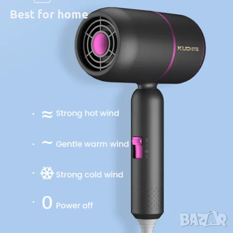 Сгъваем сешоар NTC, снимка 2 - Сешоари - 49527467