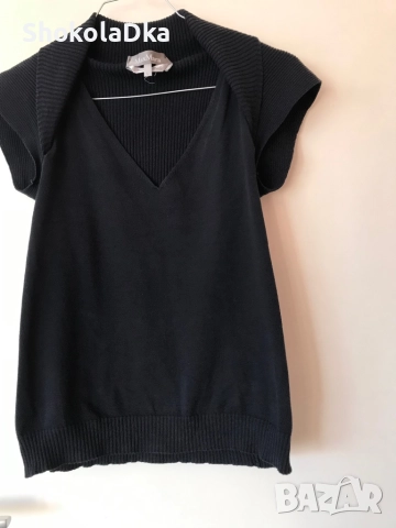 Max Mara knitted t-shirt, снимка 3 - Блузи с дълъг ръкав и пуловери - 52751628