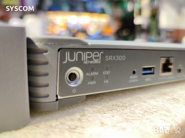 Защитна стена/рутер Juniper SRX300 Network Security Firewall, снимка 11 - Рутери - 52299306