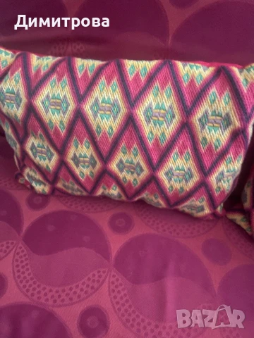 Възглавници бродирани - 3 вида, снимка 4 - Възглавници - 46334893