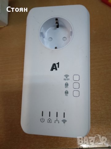 A1 PLC 500 Powerline адаптер с WLAN, снимка 4 - Мрежови адаптери - 42973731